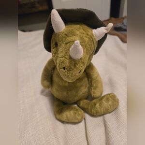 Jellycat Tricerstops with Label